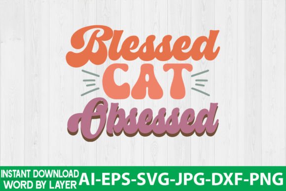 Blessed Cat Obsessed Retro Design Review