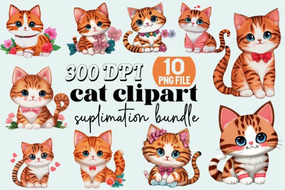 Cat Clipart Sublimation Bundle Review