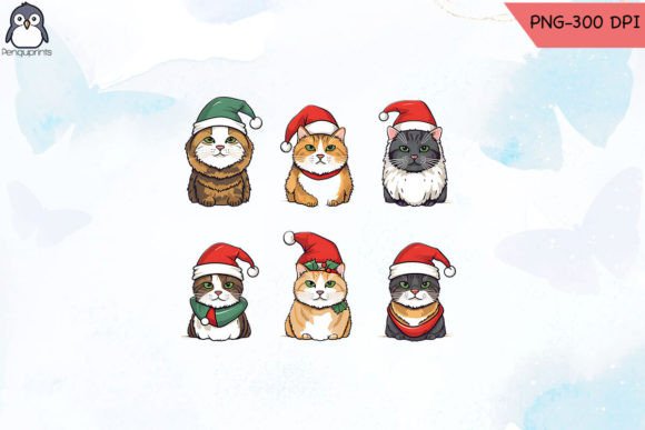 Christmas Cute Cat Set Sublimation Review