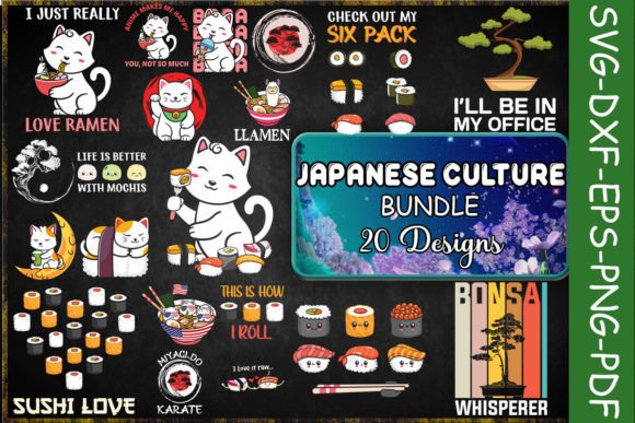 Japanese Culture Bundle Review for Embroidery Projects