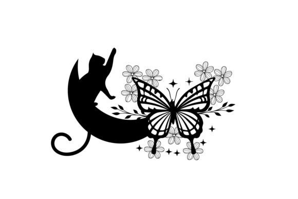 Moon Cat Wildflower Embroidery Design Review