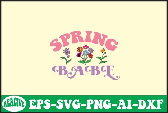 Spring Babe Svg Design Review for Embroidery Projects