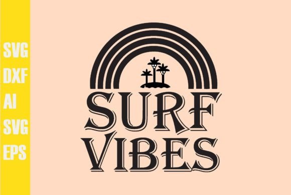 Surf Vibes Svg Design Review for Embroidery Projects